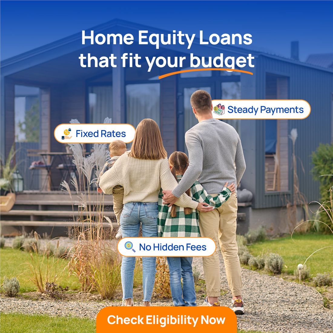 Home equity fixed-rate campaign creative
