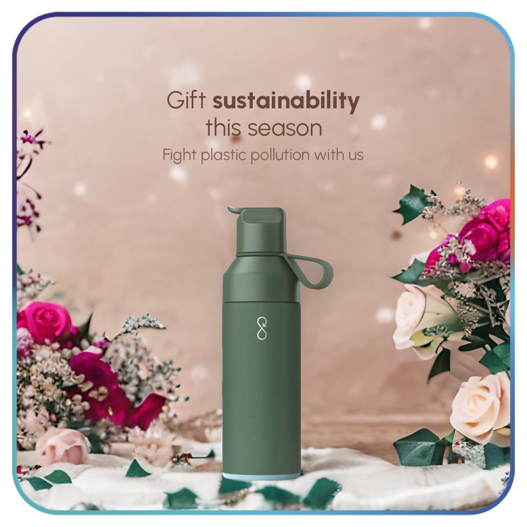 Ocean Bottle seasonal gifting campaign creative
