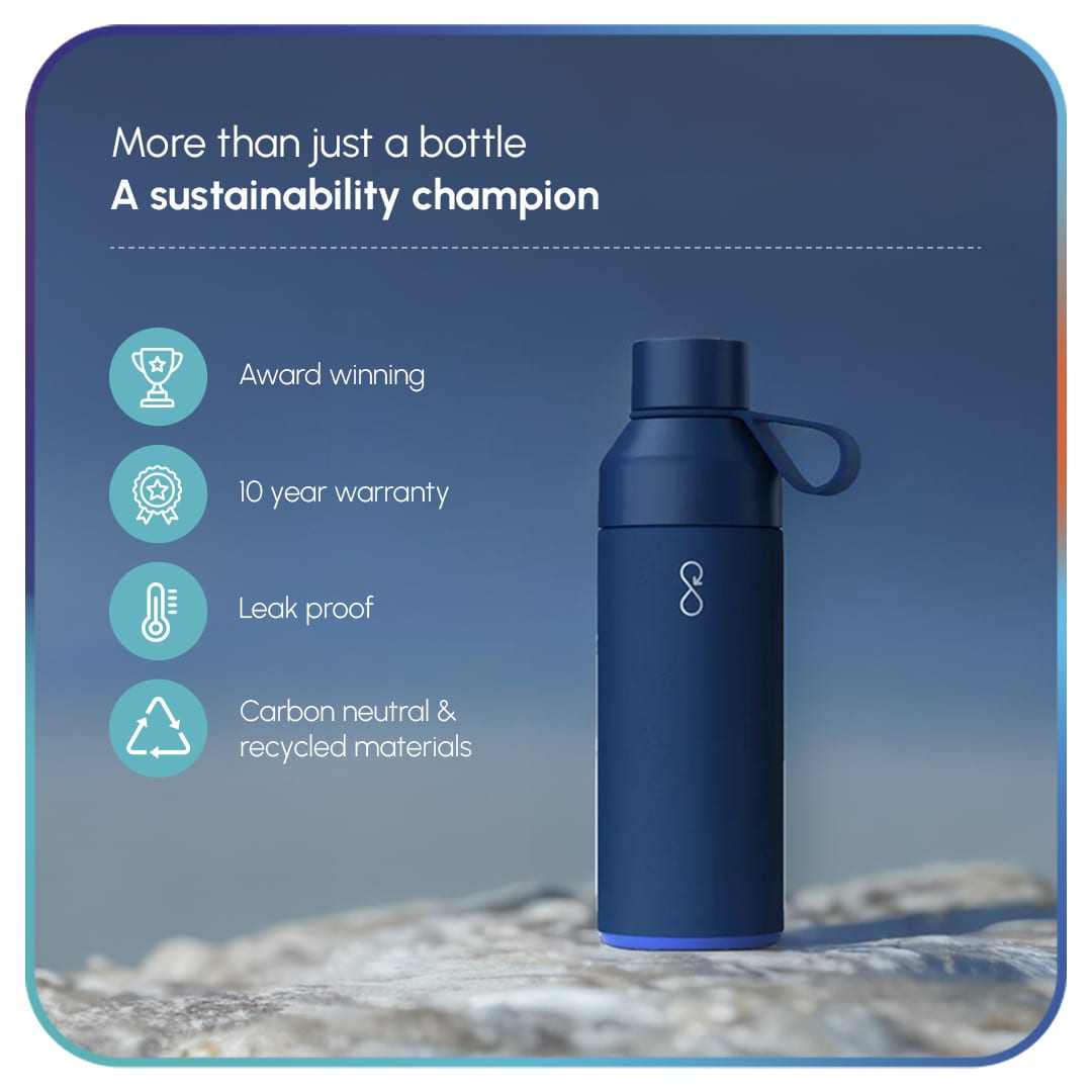 Ocean Bottle sustainability campaign creative