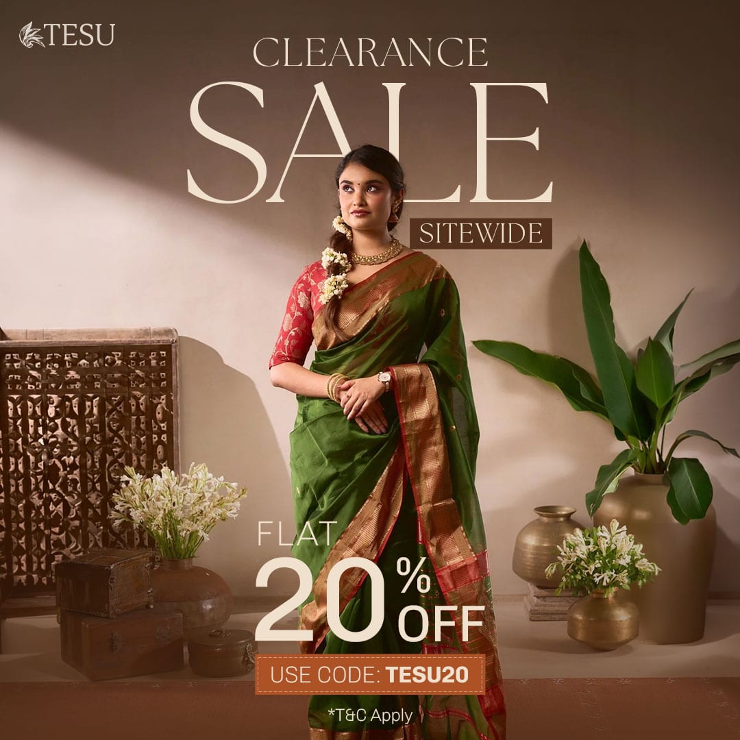 TESU fashion clearance campaign creative